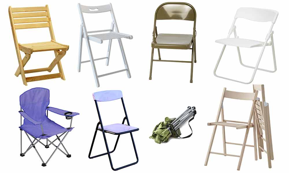 black metal folding chairs bulk